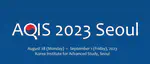 Long + short talks accepted by AQIS 2023!