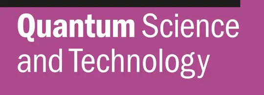 Paper accepted by Quantum Science and Technology!